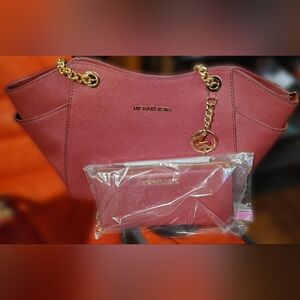 Michael Kors MK bag & wristlet wallet NWT